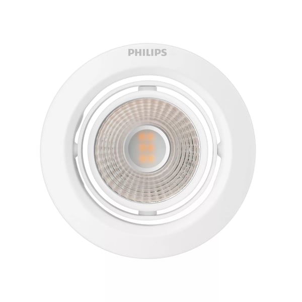 Philips Toiminnollinen Pomeron upotettava kohdevalaisin, Syvennysspottivalo, Ei vaihdettavissa oleva hehkulamppu, 1 lamppu(a), LED, 4000 K, Valkoinen