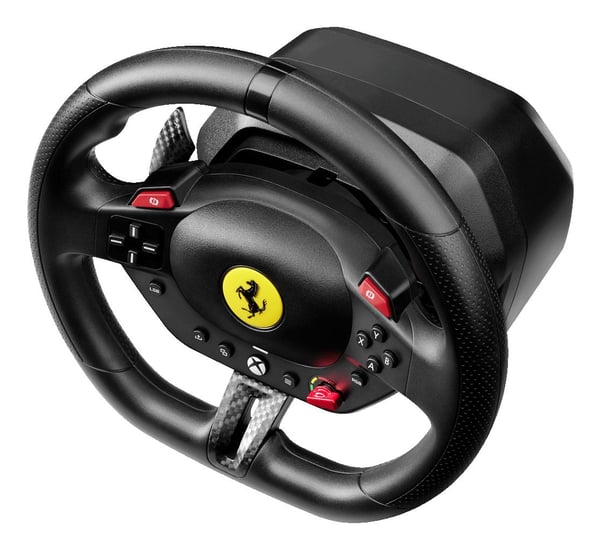 Thrustmaster T98 Ferrari 296 GTS-ratt 240° + pedaler, Xbox/PC