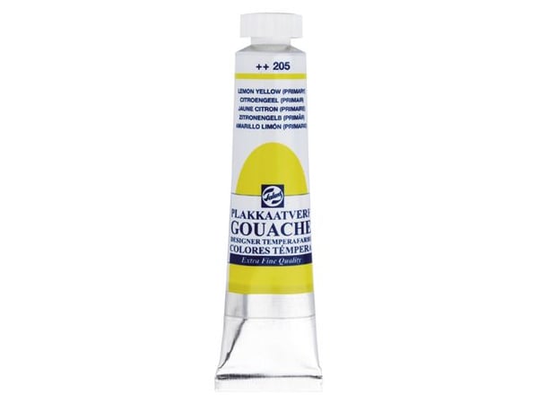 Talens Gouache Extra Fine Quality tub Black Intenso 703 |