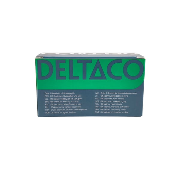DELTACO - Batteri 40 x AAA / LR03 - Alkalisk - 1300 mAh