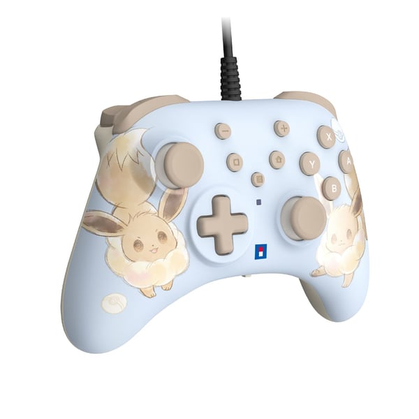 Hori NSX-083E, Håndtakkontroller, Nintendo Switch 2, Tilbakeknapp, Hjem-knapp, Menyknapp, Turboknapp, Analog/digital, Koblet med ledninger (ikke tr...