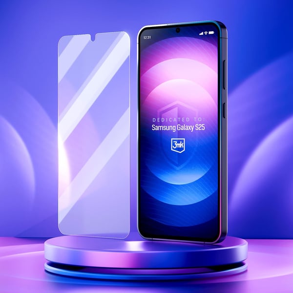 3MK FlexibleGlass, Samsung, Galaxy S25, Putoamisenkestävä, Pudotuksen kestävä, Iskunkestävä, Naarmuuntumisenkestävä, Läpinäkyvä, 1 kpl