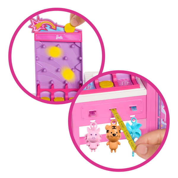 Barbie Mysteries: Beach Detectives ”Malibu” -nukke, hattara-/pelikojulelupakkaus ja tarvikkeita, Muotinukke, Naaras, 3 vuosi/vuosia, Poika/tyttö, 3...