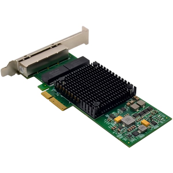 InLine Quad Gigabit-nettverkskort 4x RJ45 1 Gb/s PCIe x4 (51127E)