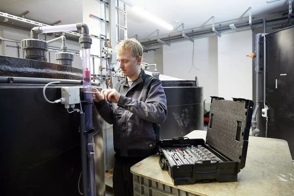 Wiha 44685 hylsy- ja kärkisarja 1/4 ja 1/2, 60 osaa, L-BOXXissa