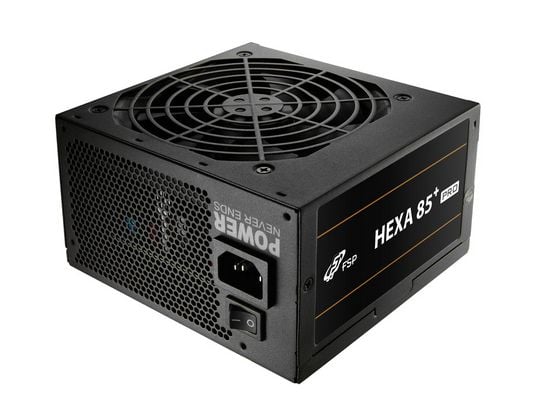 FSP/Fortron HEXA 85+ PRO 650W, 650 W, 100 - 240 V, 50/60 Hz, 9 - 4 A, aktiivinen, 20 A