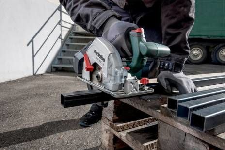 Metabo MKS 18 LTX 58, Metall, Grønn, Sølv, 16,5 cm, 2 cm, 2,5 m/s², 1,6 m/s²