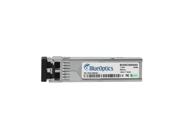 BlueOptics SFPGSX2-W-BO, Fiber optisk, 1250 Mbit/s, SFP, SFP, SX, 550 m