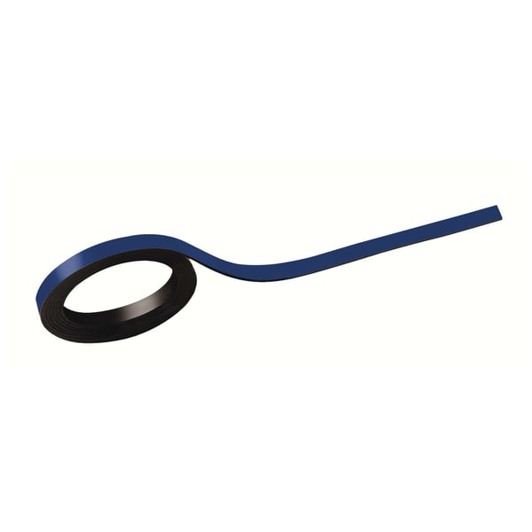 MAUL HEBEL magneettinauhat (W)5 mm x (L)1,000 mm, voidaan merkitä sinisellä, voidaan leikata yksilöllisesti, paksuus: 1 mm (65201-37)