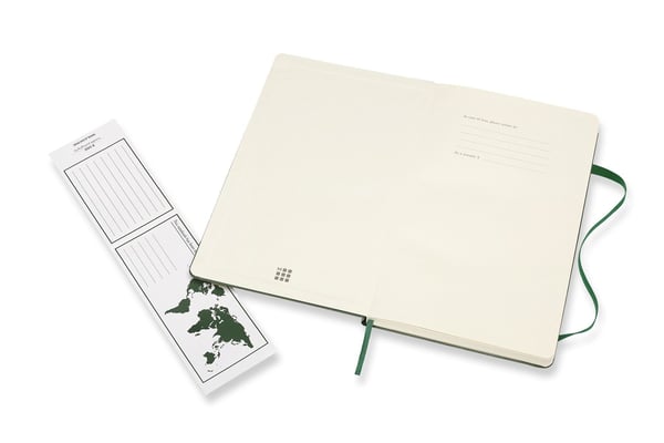 Moleskine Classic, Monokromatisk, Grønn, 240 ark, 70 g/m², Innbundet (hardcover), Universell