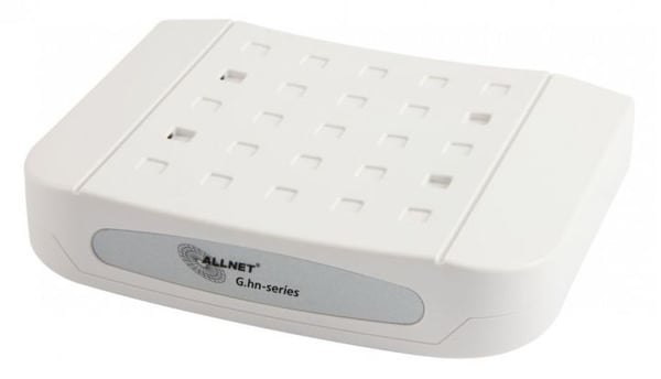 ALLNET ALL-GHN102-COAX, Nettverksbro, Ethernet/bredbåndsforbindelse, Hvit