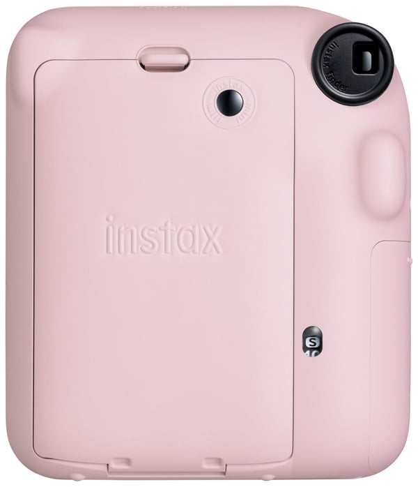 Fujifilm Instax Mini 12 direktutskrivande kamera med 60 mm-objektiv, Blossom Pink