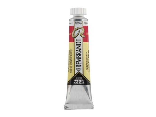Rembrandt akvarellrør Quinacridone Red 364