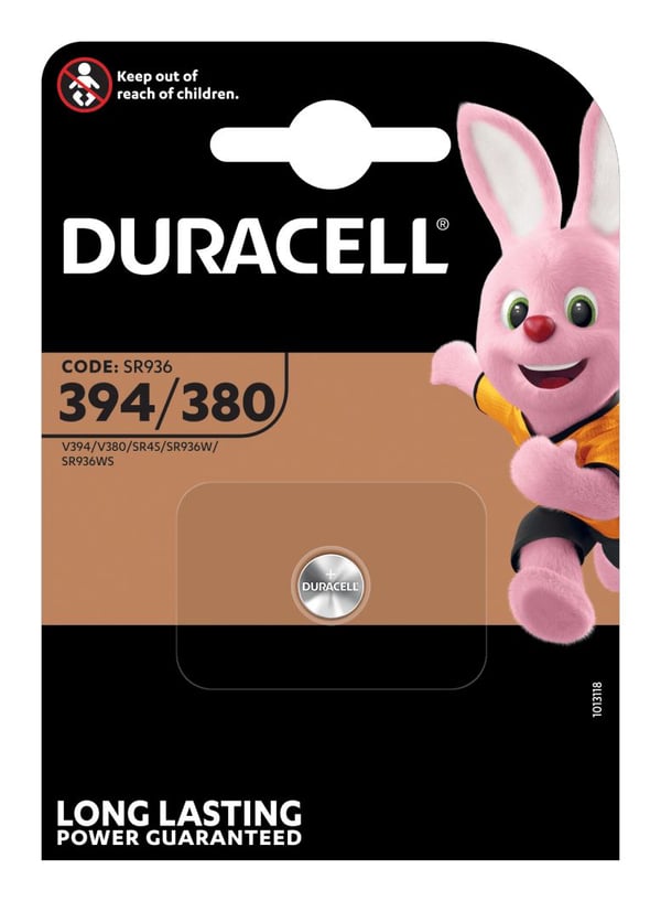 Duracell Watch 394 - Batteri SR45 - sølvoksid