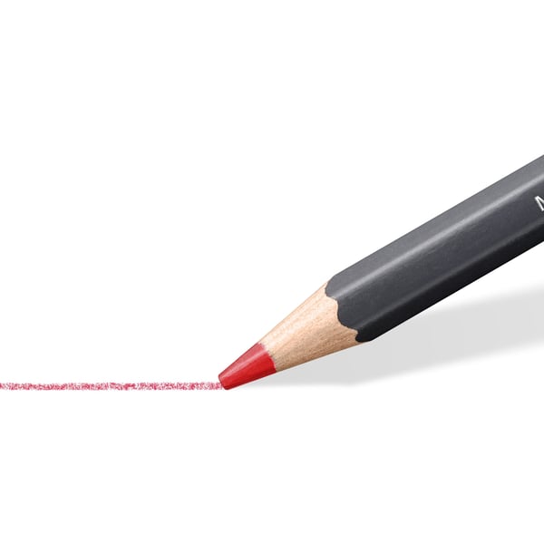 Staedtler Mars Lumograph, Soft (myk), Flerfarget, 24 stykker