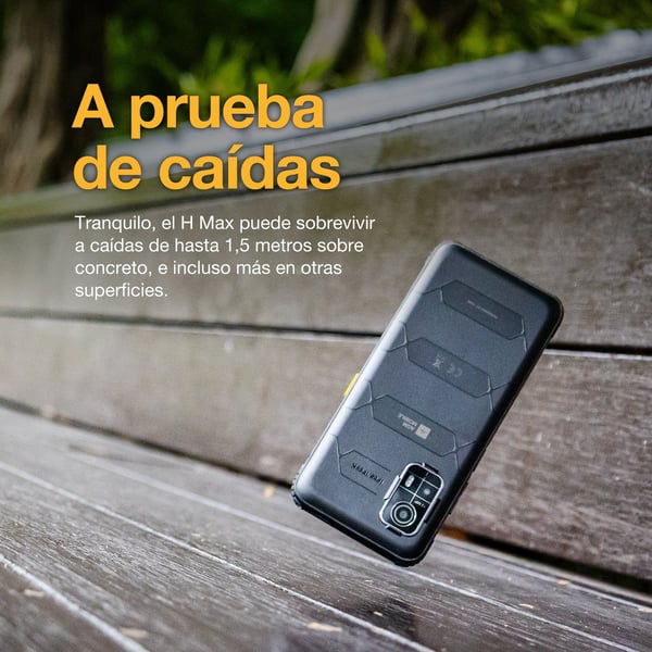 AGM H Max, 16,7 cm (6.56"), 4 GB, 256 GB, 13 MP, Android 14, musta