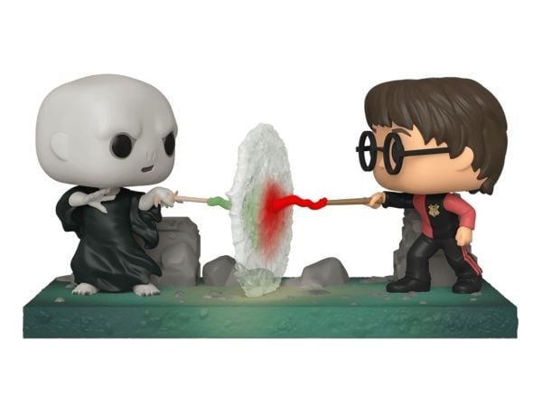 FUNKO POP Moment 48070 vinylfigur 10 cm, Harry Potter - Harry vs Voldemort