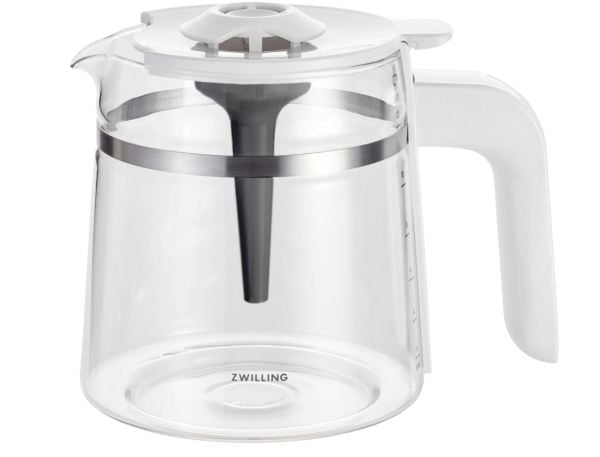 ZWILLING Enfinigy, Kaffebrygger (drypp), 1,5 l, 1960 W, Sølv, Hvit