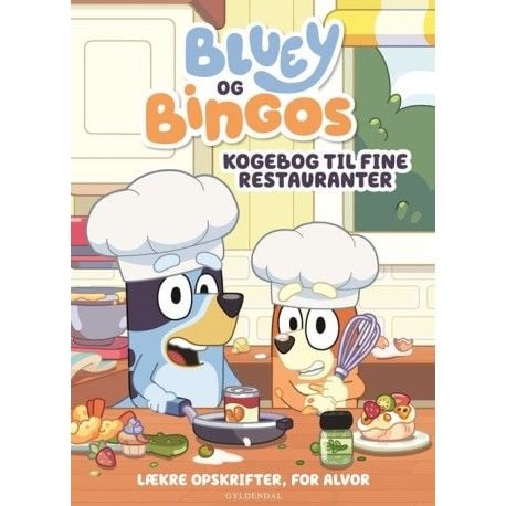 Bluey - Bluey og Bingos kokebok til fine restauranter | Ludo Studio Pty Ltd | Språk: Dansk