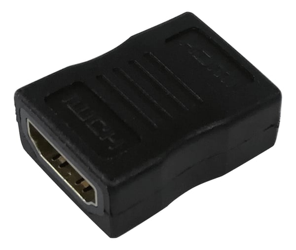 Deltaco HDMI-kobler, svart, HDMI Type A (Standard), HDMI Type A (Standard), 3840 x 2160 piksler, Svart