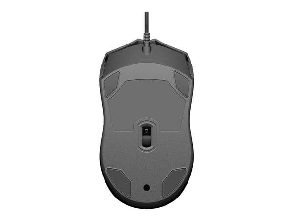 HP 100 - Mus - høyre- og venstrehåndet - optisk - 3 knapper - kablet - USB - for HP 21, 22, 24, 27; Pavilion 24, 27, 32, TP01