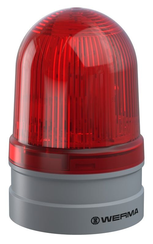 Werma Signaltechnik Signalpære Midi TwinFLASH 12/24VAC/DC RD 12 V/DC