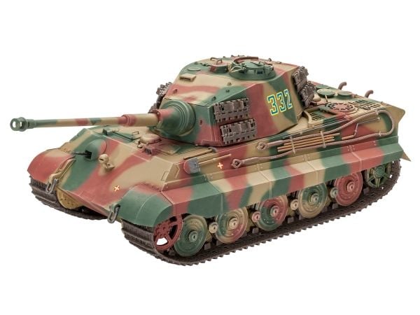 Revell Tiger II Ausf.B (Henschel Turr), Stridsvagnsmodell, 1:35, Tiger II, Hanstik, Plast, 250 st