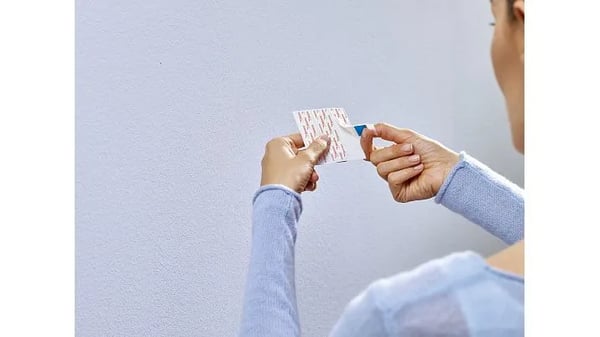 TESA 77772, Innendørs, Universalkrok, Hvit, Limstrimmel, 2 stykker