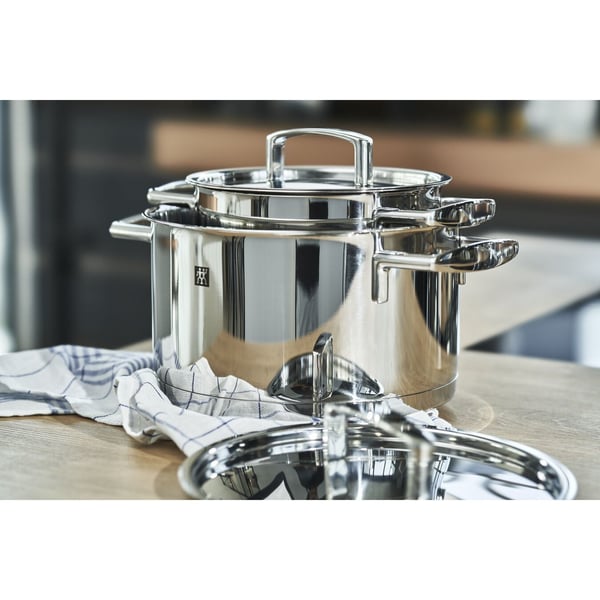 Zwilling Passion - Pot set - 5 artiklar - silver