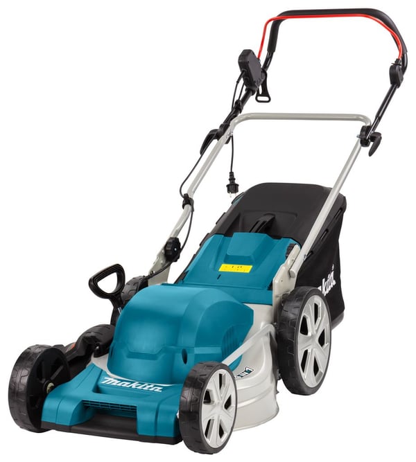 Makita ELM4620, 800 m², 46 cm, 2 cm, 7,5 cm, 60 L, 4 renkaita