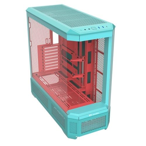 Thermaltake View 600 TG datorchassi ATX CA-11H-00FLWN-00, Mint Strawberry