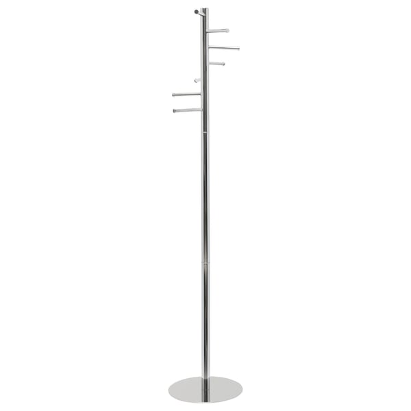Coat stand, caurus chrome