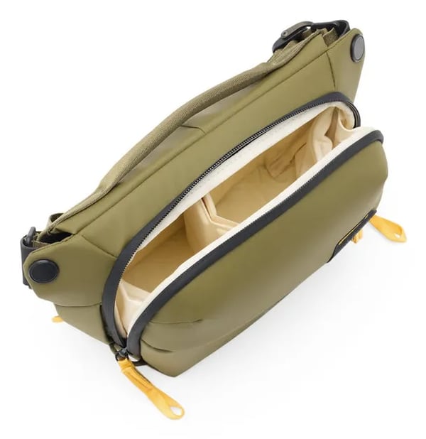 Peak Design Everyday, Sling-reppu, Mikä tahansa tuotemerkki, Olkahihna, Oliivi
