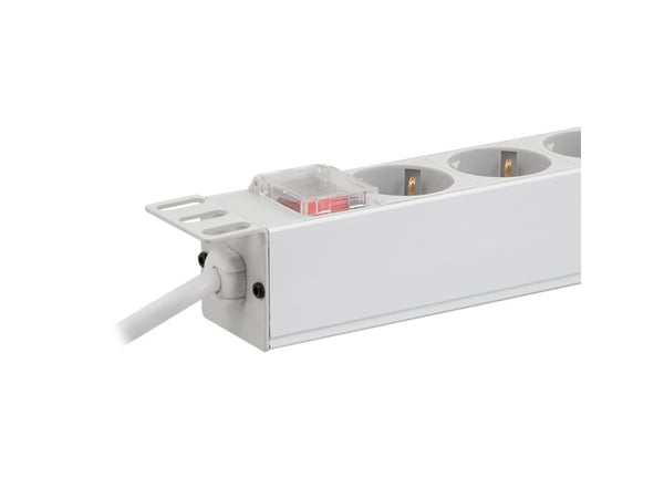 LogiLink PDU9C04, 9 AC-utganger, Type F, 230 V, 50 Hz, 16 A, 3600 W