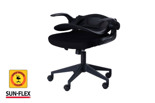 Kontorstol SUN-FLEX®Hideaway Chair - svart