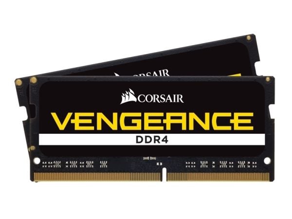 CORSAIR Vengeance - DDR4 - sett - 16 GB: 2 x 8 GB - SO DIMM 260-pin - 2400 MHz / PC4-19200 - CL16 - 1.2 V - ikke-bufret - ikke-ECC