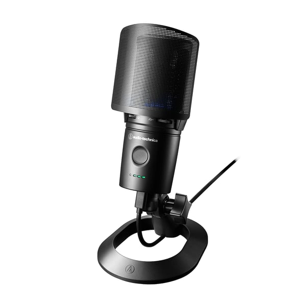 Audio-Technica AT2020USB-XP, PC-mikrofon, 20 - 20000 Hz, 1%, 24 bit, 192 kHz, Rotasjon