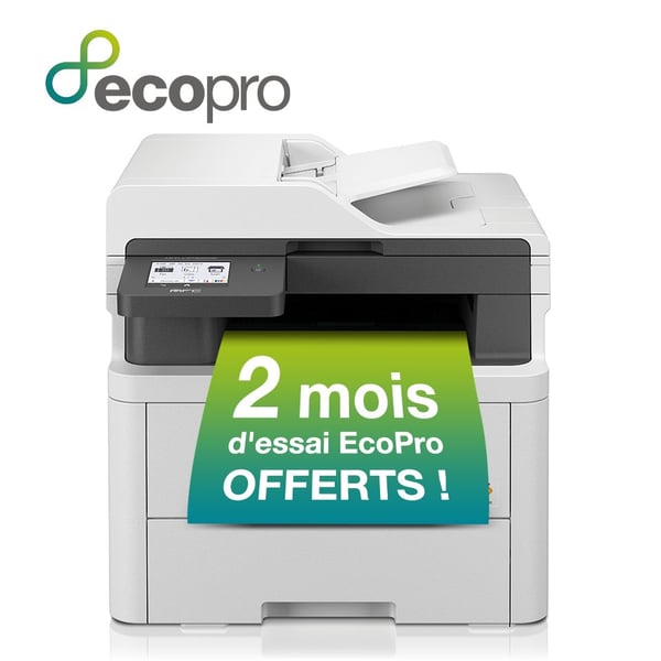 Brother MFC-L3740CDW, LED, Fargeutskrift, 600 x 2400 DPI, A4, Direkte utskrift, Svart, Hvit