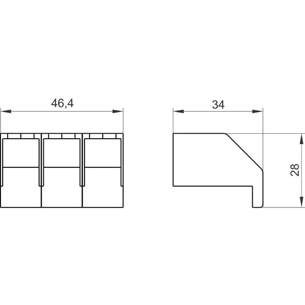 Siemens 3LD9221-0A Liitinsuoja 4 kpl