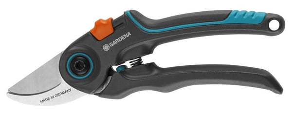 GARDENA ExpertCut oksasakset 12203-20 aaltohiottu terä, musta/turkoosi