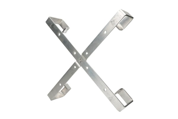 Extralink EX.6396, Kabelholder, Bord/Vegg, Aluminium, Aluminium