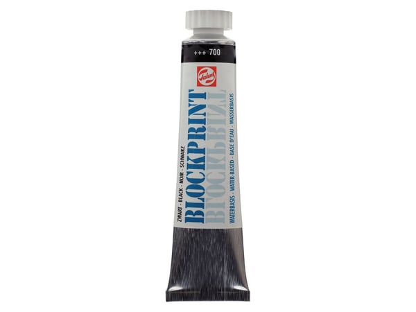 Talens Blockprint tub Black 700