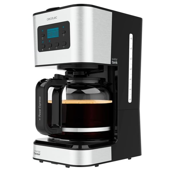 Cecotec 01555, Droppande kaffebryggare, 1,5 l, Malat kaffe, 950 W, Rostfritt stål