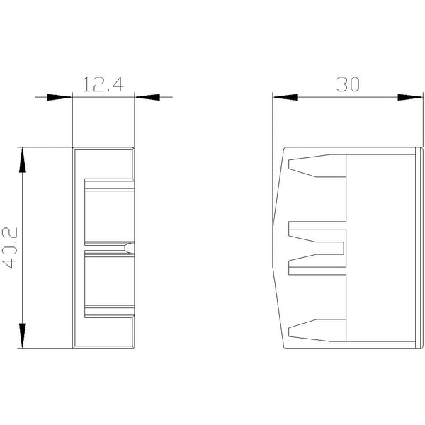 Siemens 3RV2917-6A, 7 g, 20 mm, 20 mm, 15 mm