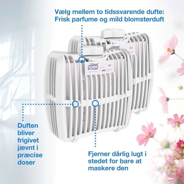 Luftfrisker, Tork, Constant A3 mixed fragrance, pakke a 1 stk - (6 stk.)