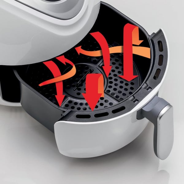 Ariete 4616/03 luftfritös 3,5 L 200 °C 60 min, silver/vit
