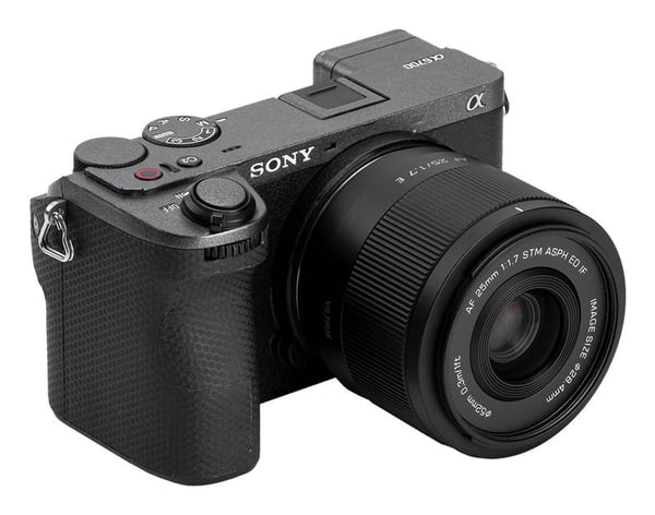 VILTROX AF 25mm F1.7 AIR-objektiv, Sony E-fatning