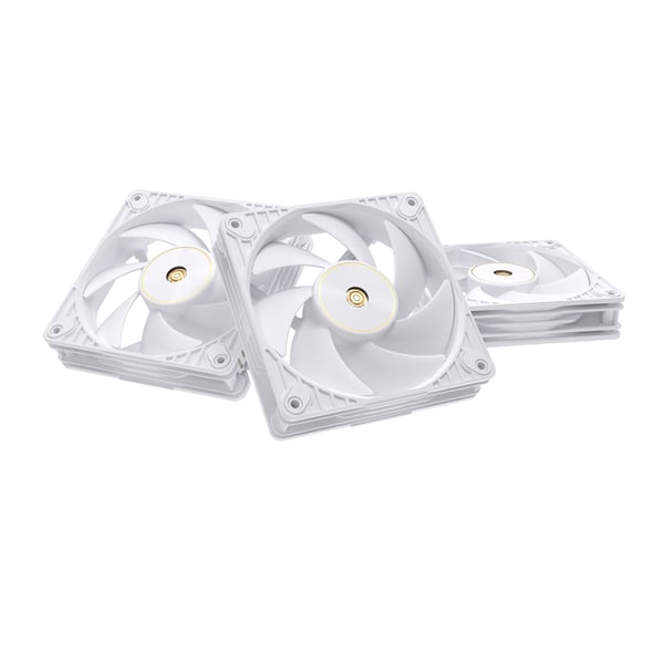 ASUS ProArt PF120 Fan PWM White 3in1, Tuuletin, 12 cm, Valkoinen