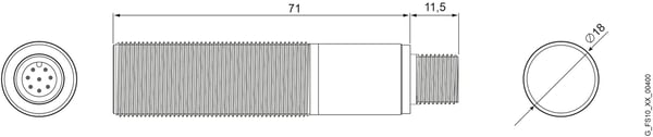 Siemens 6GT2821-1AC10, 83 mm, 1,8 cm, 50 mm, 50 mm, 30 mm, 65 g