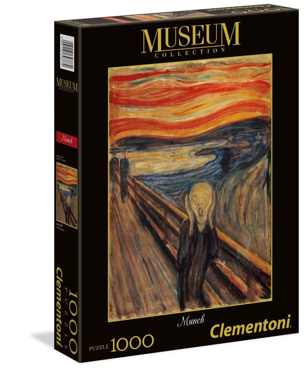 Clementoni 1000 EL, Munch, Scream (39377)